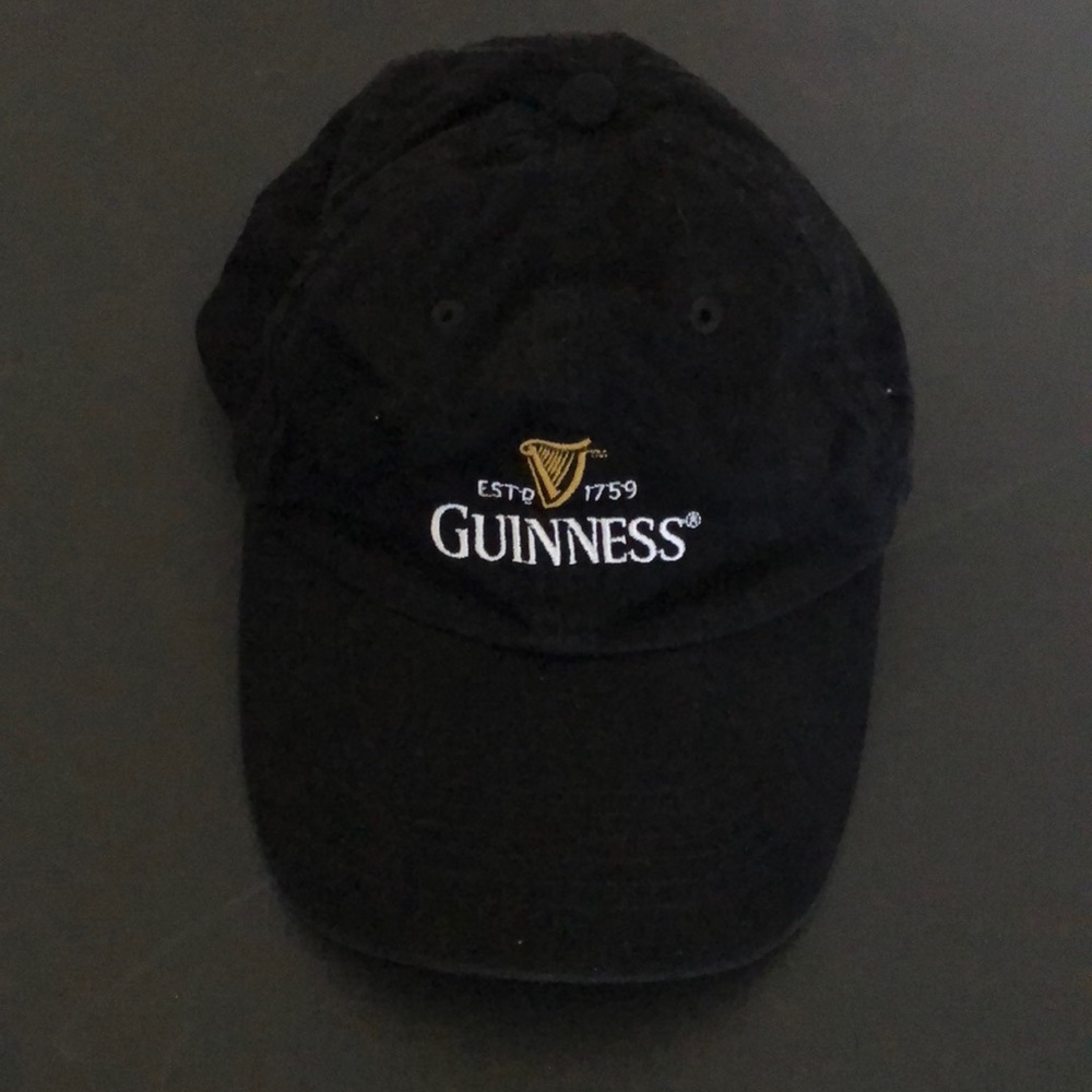 NWOT. Guinness black cap.